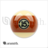 Aramith Tournament TV Replacement Ball – #15 | Golden Break Billiards